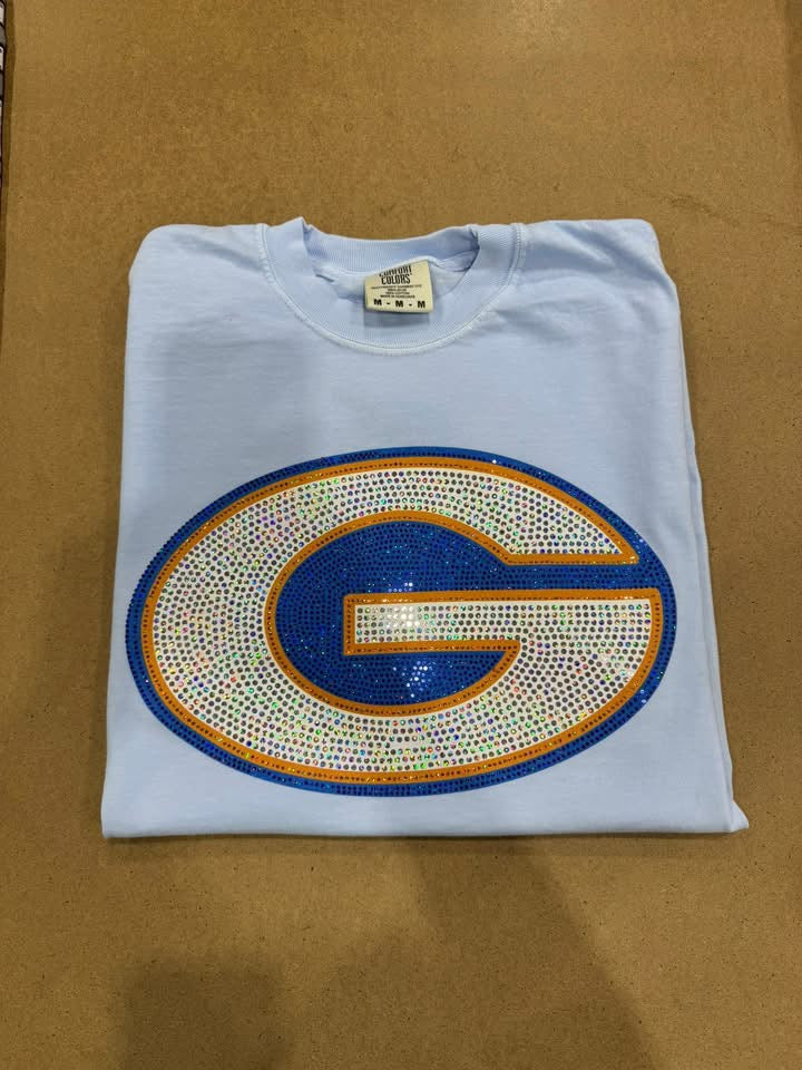 Custom MASCOT Spangle Spirit Tees - YOUTH & ADULT SIZES