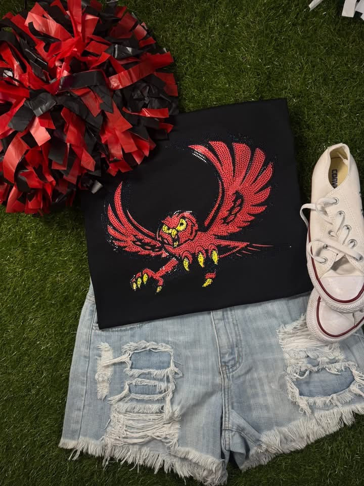 Custom MASCOT Spangle Spirit Tees - YOUTH & ADULT SIZES