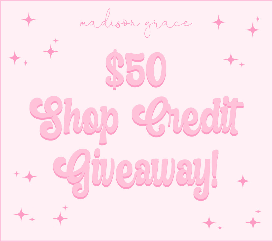 $50 Store Credit Giveaway
