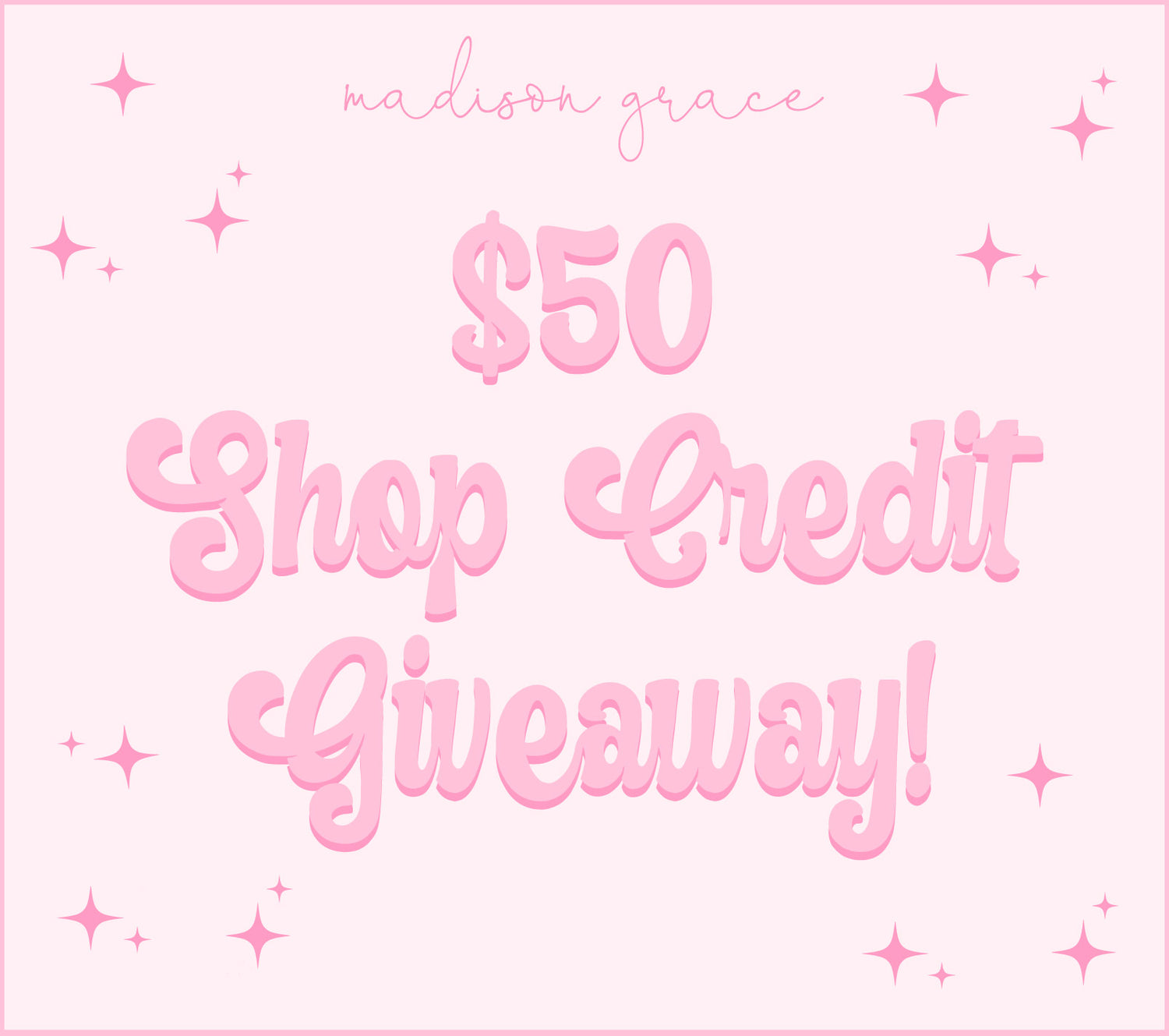 $50 Store Credit Giveaway – Madison Grace Clothing