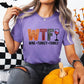 WTF Royal Purple Bella Canvas Graphic Tees - ADULT