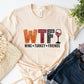 WTF Natural Bella Canvas Graphic Tees - ADULT
