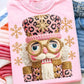 Faux Latch Hook Yarn Leopard Nutcracker Sweatshirts - YOUTH & ADULT SIZES