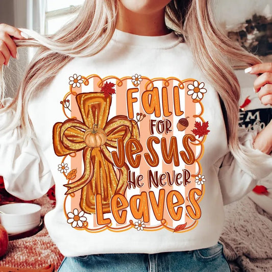 Fall for Jesus Sweatshirts - YOUTH & ADULT SIZES