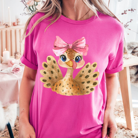 Pretty Turkey Berry Bella Canvas Graphic Tees - YOUTH & ADULT