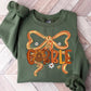 Gobble Bow Sweatshirts - ALL COLORS - YOUTH & ADULT SIZES