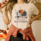 Happy Hallothanksmas Ivory Comfort Color Short & Long Sleeve Tees & Sweatshirts - ADULTS