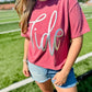 2025 Spirit MASSIVE PUFF Metallic Vinyl Tees & Sweatshirts - YOUTH & ADULT SIZES