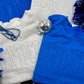 Embroidered Raggy Word Applique Sweatshirts - ADULTS