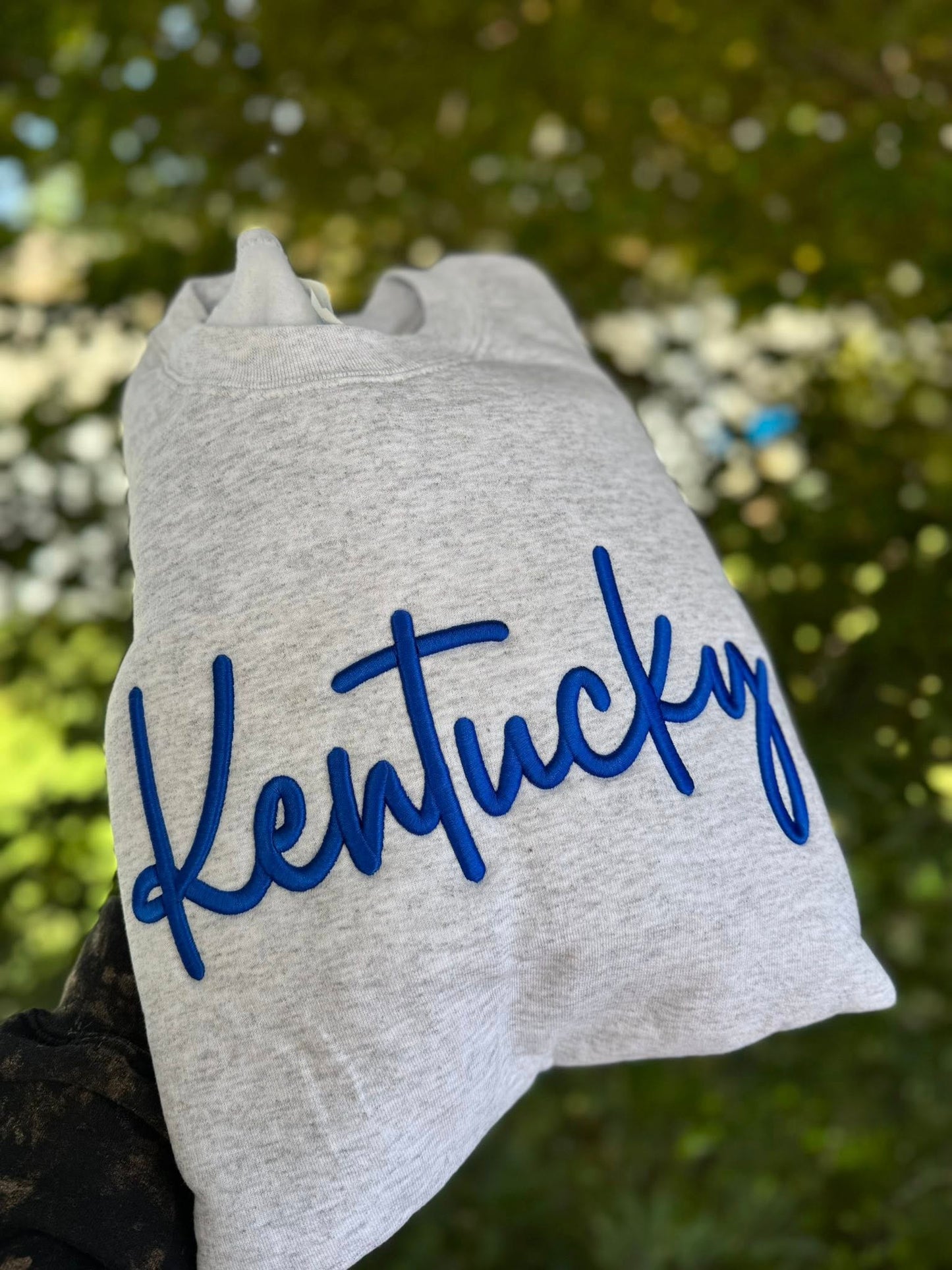 Embroidered Puff Tees OR Sweatshirts - ADULTS