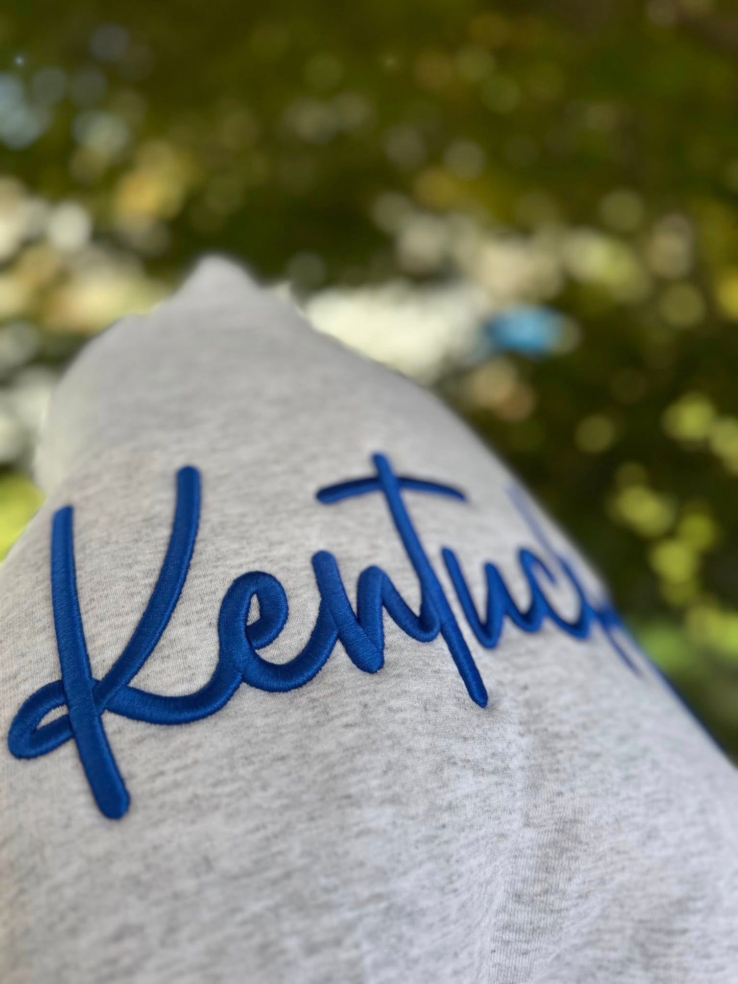 Embroidered Puff Tees OR Sweatshirts - ADULTS