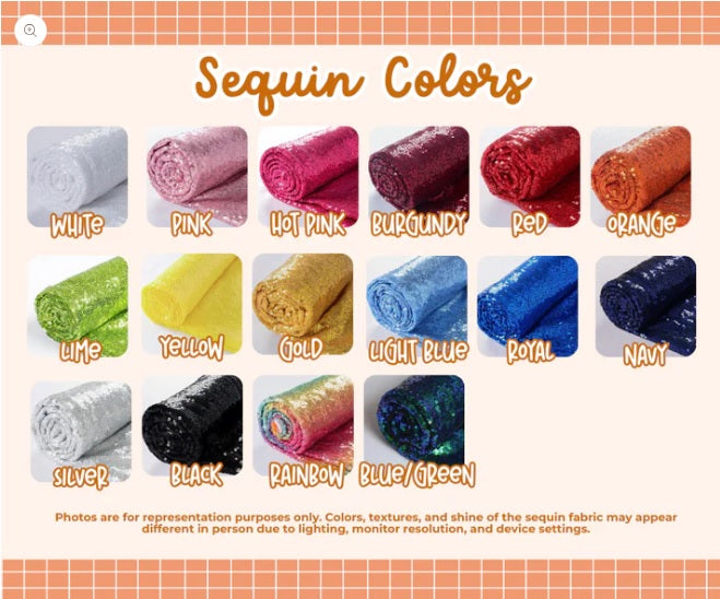 Embroidered Sequin Large Numbers Applique Tees OR Sweatshirts - ADULTS