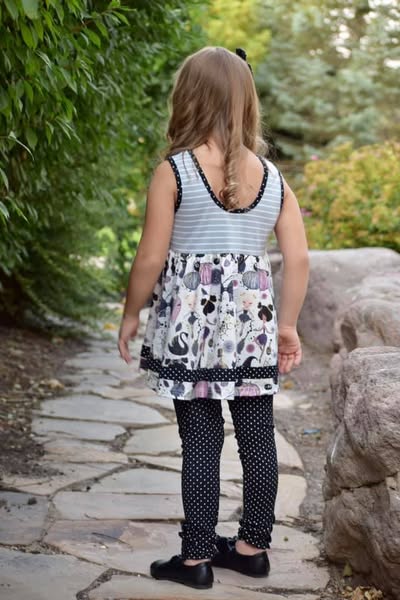 **EXTRAS** MADISON GRACE Halloween Dance Tunic SET