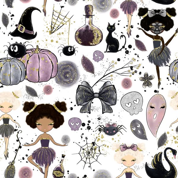 **EXTRAS** MADISON GRACE Halloween Dance Tunic SET