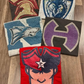 Custom MASCOT Spangle Spirit Tees - YOUTH & ADULT SIZES