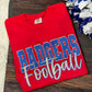 Custom Spangle Spirit Tees - BLOCK & SCRIPT - YOUTH & ADULT SIZES