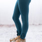 Brooke Leggings - Jade - Madison Grace Clothing