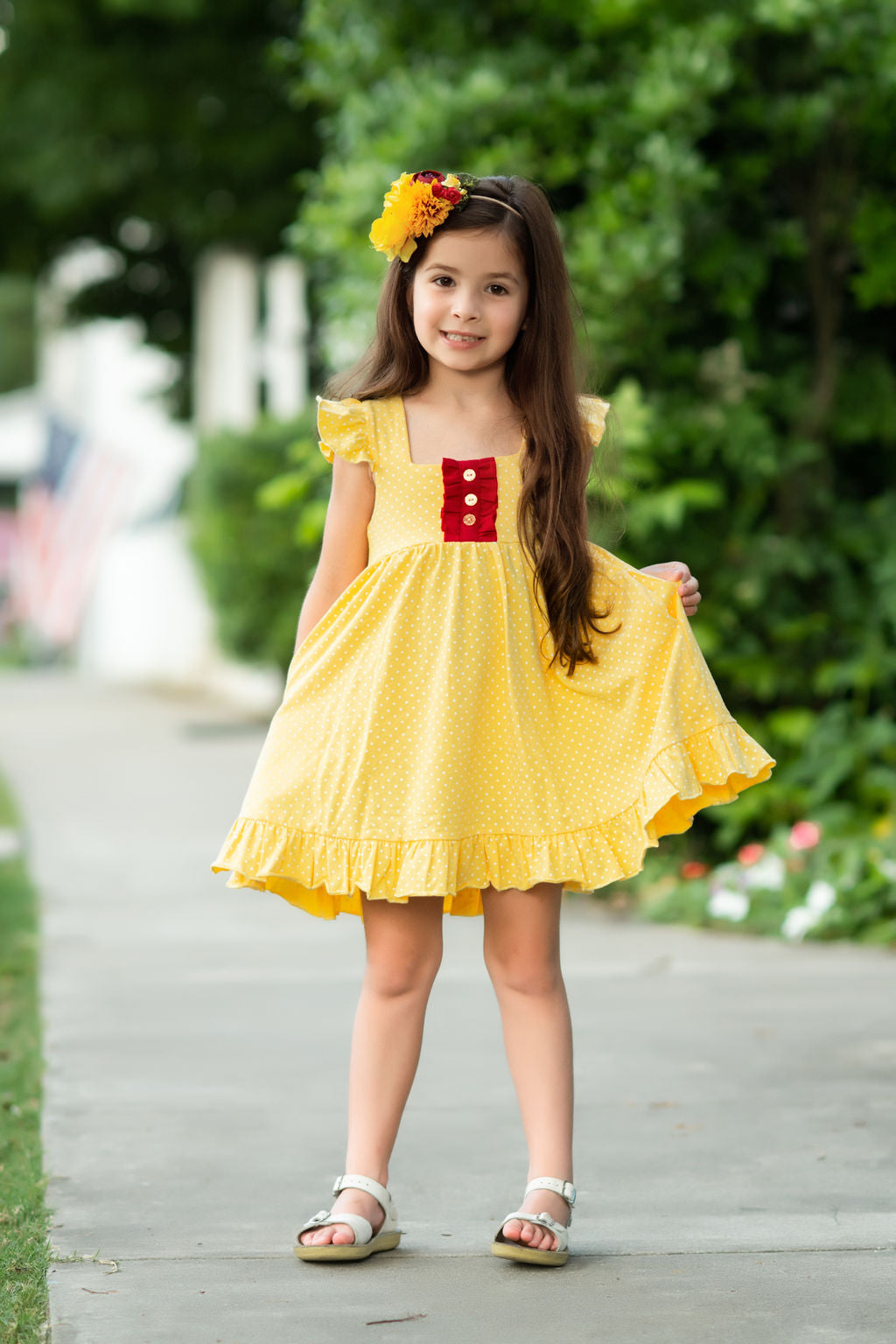 Belle Inspired Callie Dress - Madison Grace Clothing