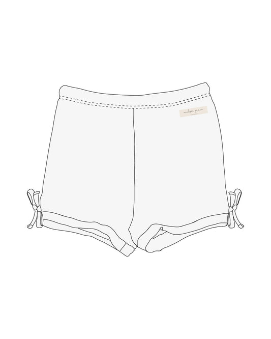 Simple Shorties - Soft White - Love Millie Clothing